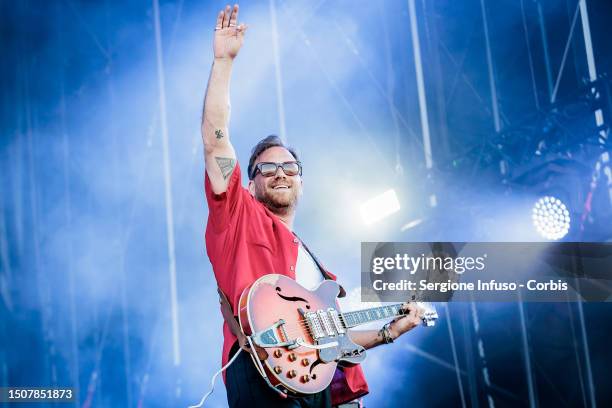 Dan Auerbach of The Black Keys performs at the I-Days Festival 2023 at Ippodromo SNAI La Maura, on July 01, 2023 in Milan, Italy.