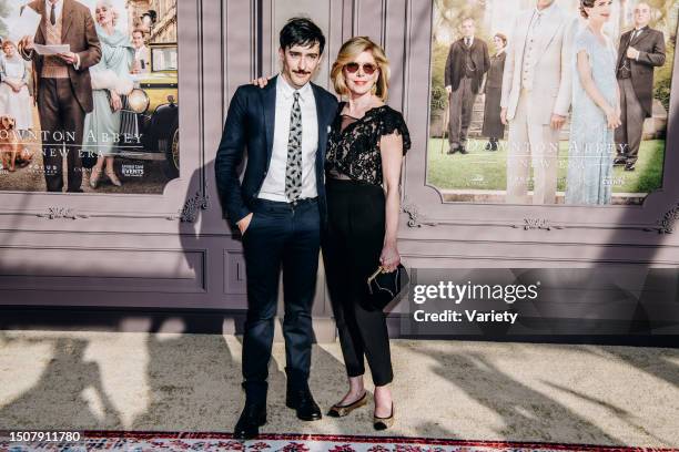 Blake Ritson, Christine Baranski at the premiere of 'Downton Abbey: A New Era' held at Metropolitan Opera House on May 15th, 2022 in New York City.