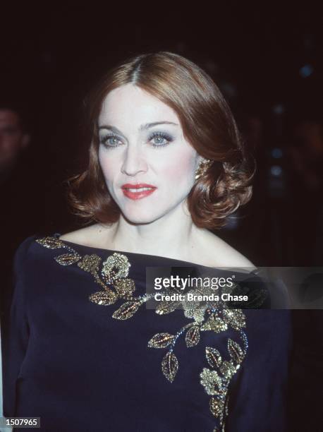 Madonna arrives for the Vanity Fair Oscar Party March 21, 1999 at Morton's Restaurant in West Hollywood, CA.
