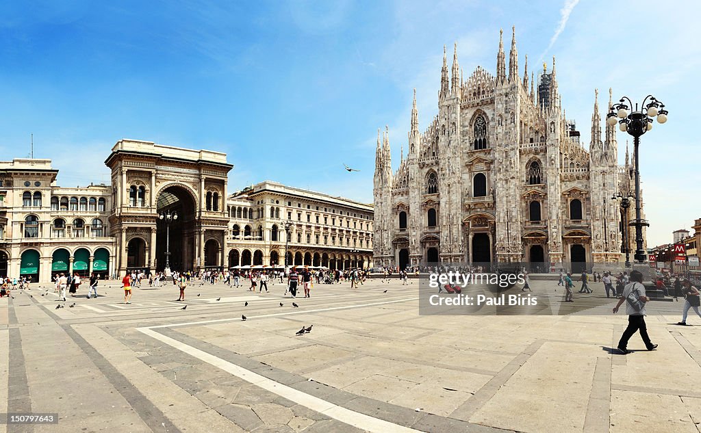 Cathedral of Milan Galleria Vittorio Emanuele II