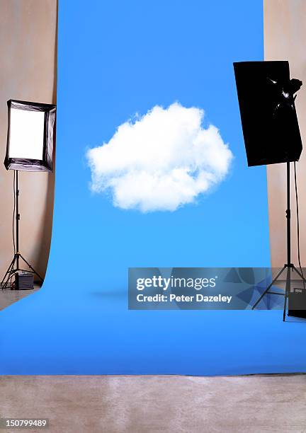 cloud computing in studio - england media access stock pictures, royalty-free photos & images