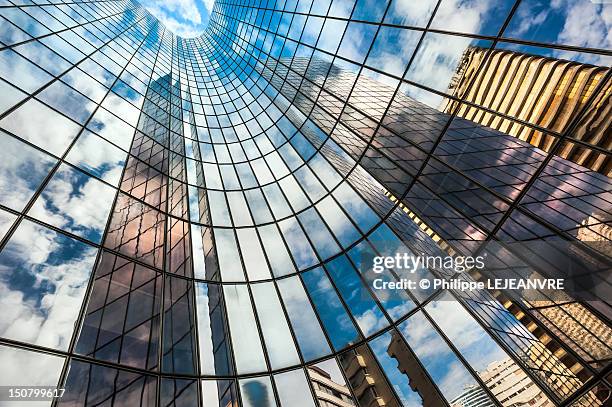 buildings - building reflection stock pictures, royalty-free photos & images