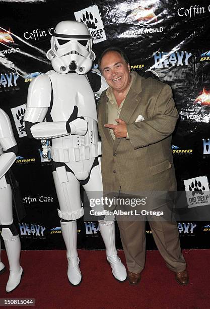 Actor Jon Morgan Woodward arrives for Heavy Metal Magazine's 35th Anniversary Party - Day 1 of Comic-Con International 2012 held at The Haunted Hotel...