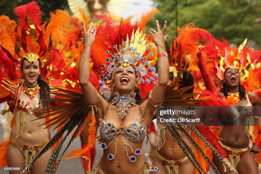 The Annual Notting Hill Carnival Celebrations Take Place