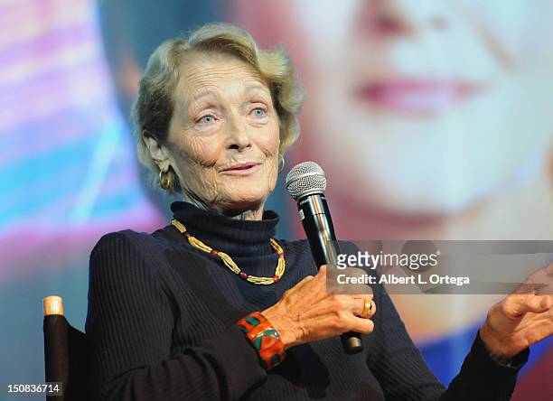 Actress Diana Muldaur participates in the 11th Annual Official Star Trek Convention - day 2 held at the Rio Hotel & Casino on August 10, 2012 in Las...