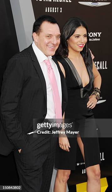 Tom Sizemore arrives at the Los Angeles Premiere of 'Total Recall' at Grauman's Chinese Theatre on August 1, 2012 in Hollywood, California.