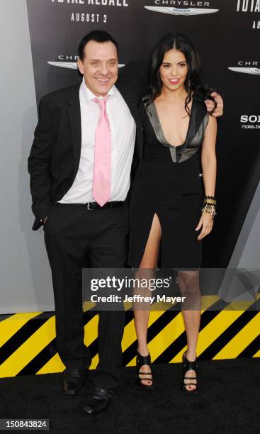 Tom Sizemore arrives at the Los Angeles Premiere of 'Total Recall' at Grauman's Chinese Theatre on August 1, 2012 in Hollywood, California.