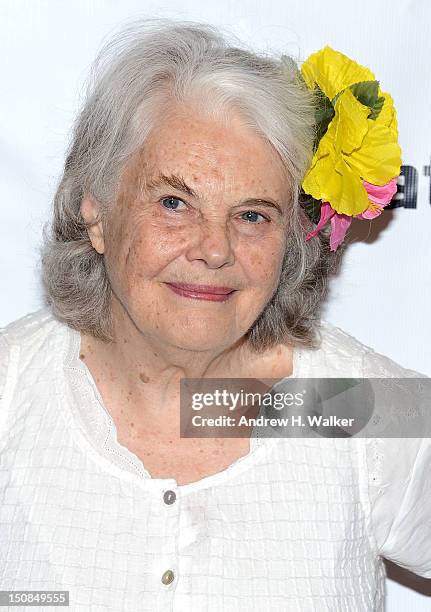 Actress Lois Smith attends the "Heartless" opening night party at Signature Theatre Company’s Pershing Square Signature Center on August 27, 2012 in...