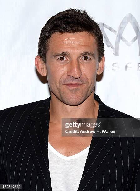Jonathan Cake attends the "Heartless" opening night party at Signature Theatre Company’s Pershing Square Signature Center on August 27, 2012 in New...