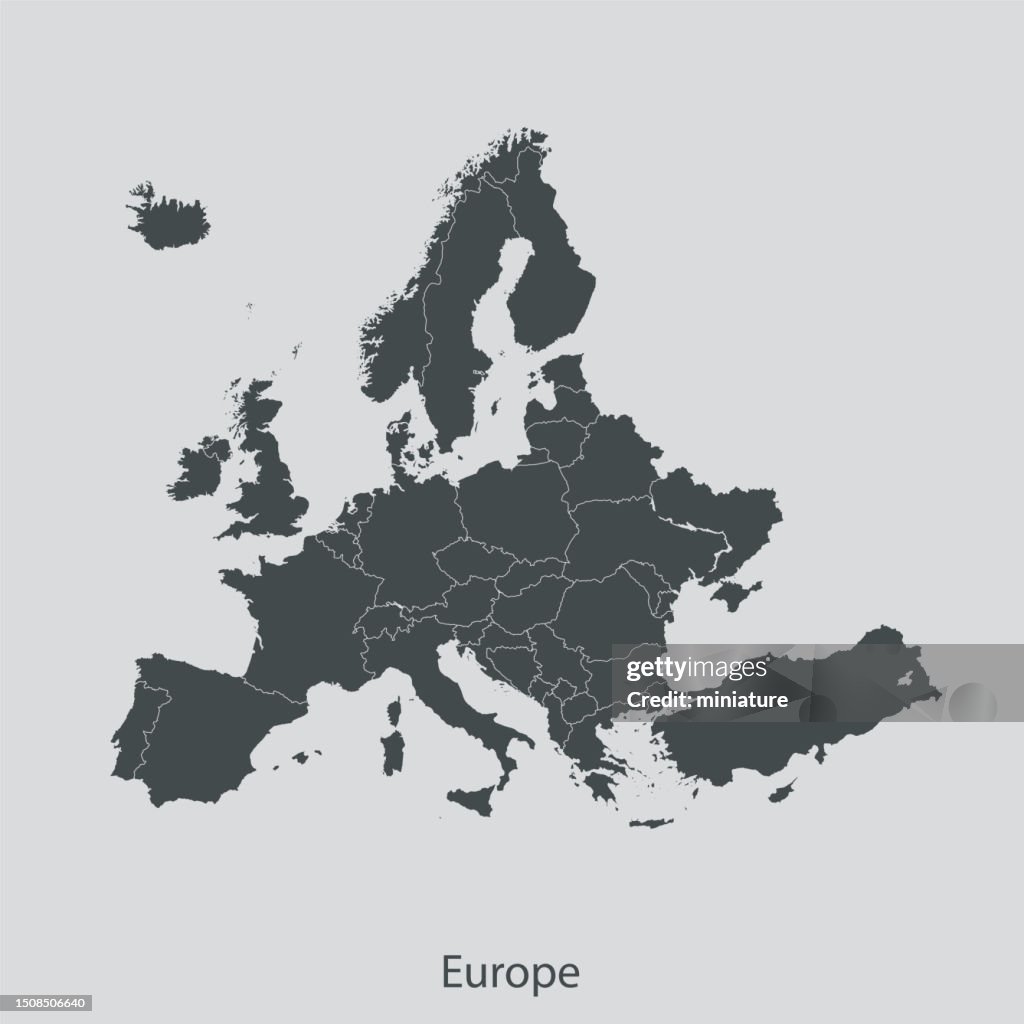 Europe map