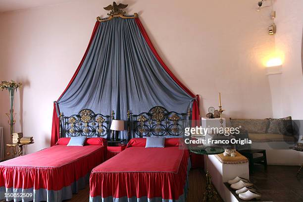Interior of the Casa-Museu of Salvador Dali in Port Ligat on August 18, 2012 in Cadaques, Spain. Cadaques is on a bay in the middle of the Cap de...