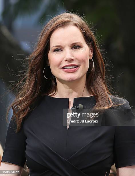 Geena Davis is seen at The Grove on August 27, 2012 in Los Angeles, California.