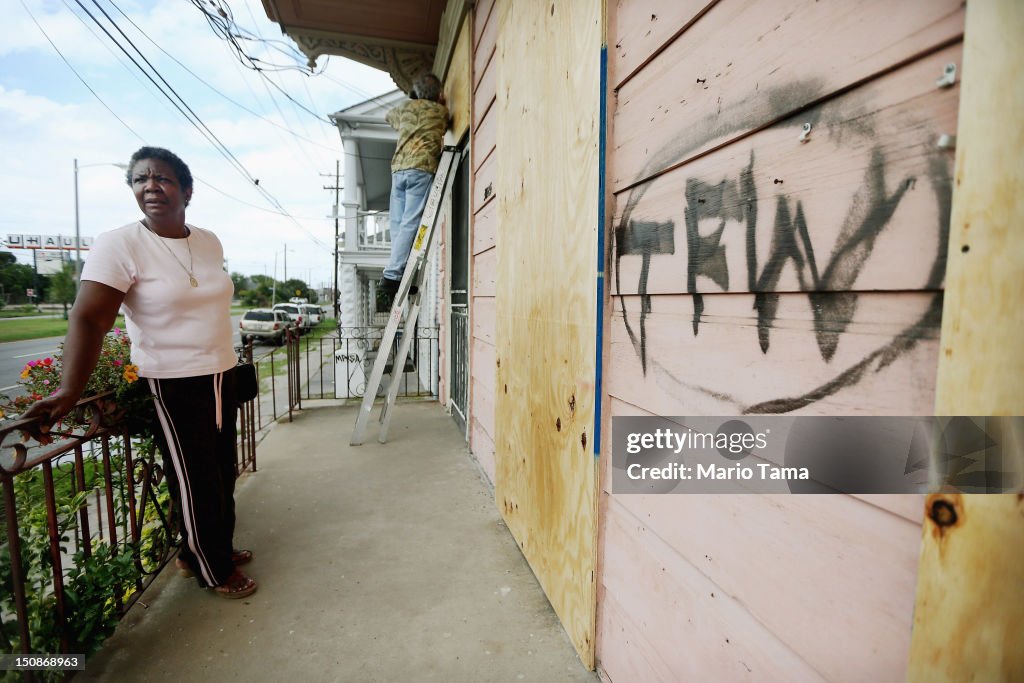 New Orleans,US Gulf Coast Prepare For Approaching Isaac