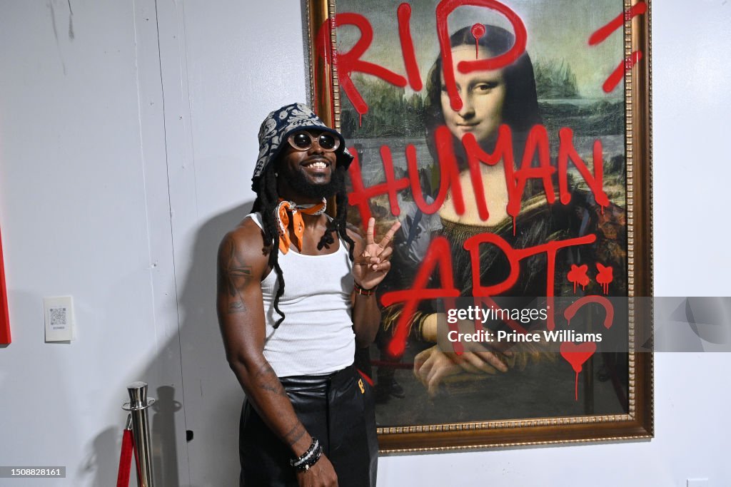 Human Rip Olu of the group EarthGang attends EarthGang