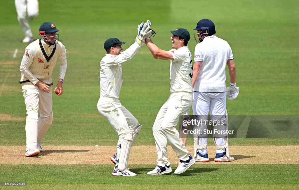 England v Australia - LV= Insurance Ashes 2nd Test Match: Day Five