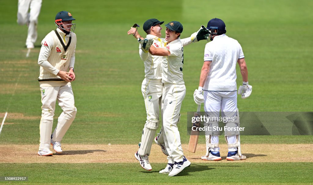 England v Australia - LV= Insurance Ashes 2nd Test Match: Day Five