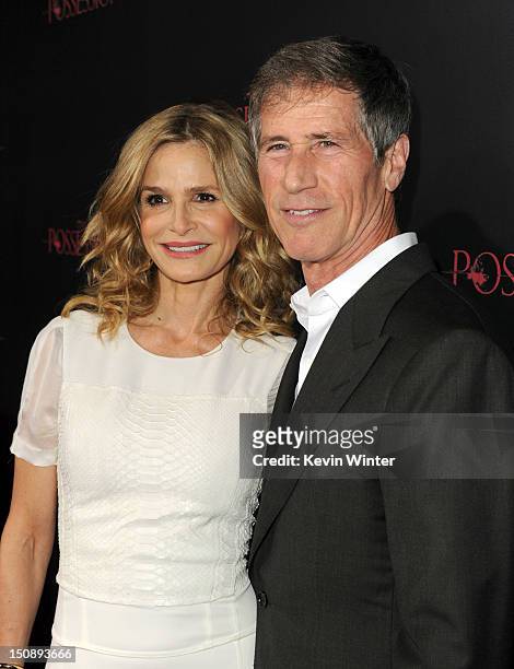 Actress Kyra Sedgwick and Chief Executive Officer of Lions Gate Entertainment Jon Feltheimer arrive at the premiere of Lionsgate Films' "The...