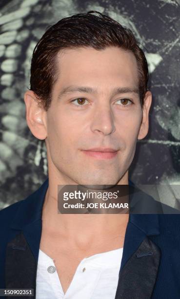 Actor/musician Matisyahu arrives at the premiere of Lionsgate Films' 'The Possession' at ArcLight Cinemas on August 28, 2012 in Hollywood,...
