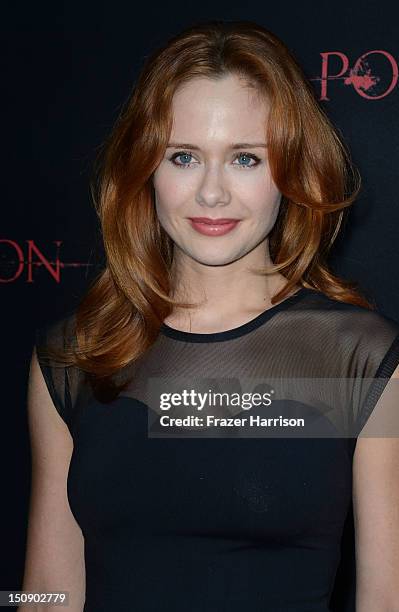 Actress Haley Strode arrives at the Premiere of Lionsgate Films' "The Possession" at ArcLight Cinemas on August 28, 2012 in Hollywood, California.