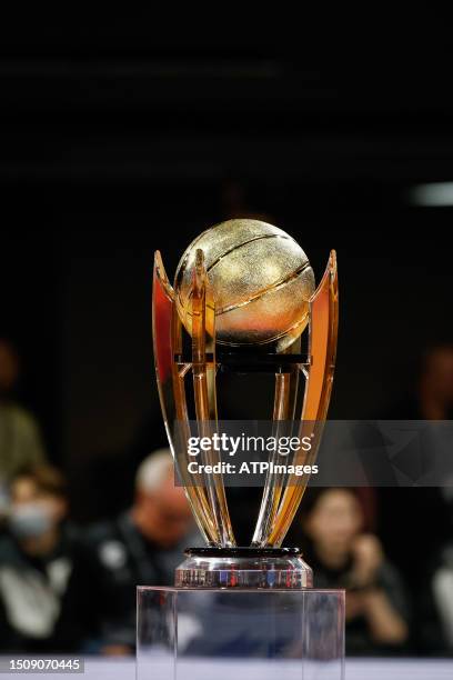 Women's Asia Cup 2023 Champions Trophy of Japan in action during the FIBA Women’s Asia Cup Australia 2023 match between China and Japan at Sydney...