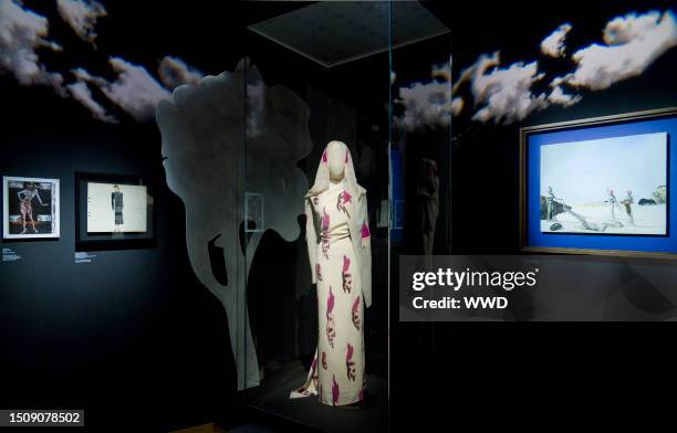 The Tears dress from 1938 designed by Elsa Schiaparelli and Salvador Dalí.