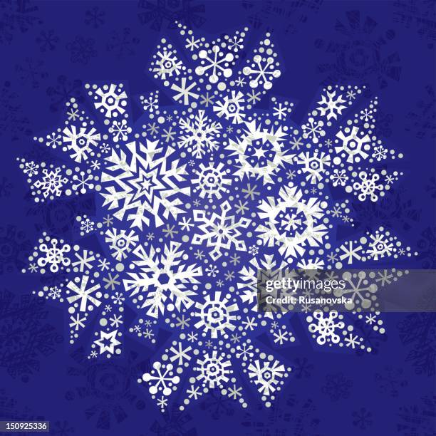 Computer Graphic Snowflake Snowflake High-Res Vector Graphic - Getty Images