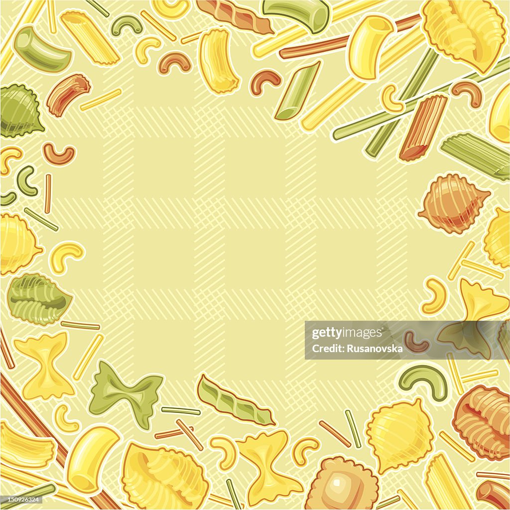 Pasta Menu