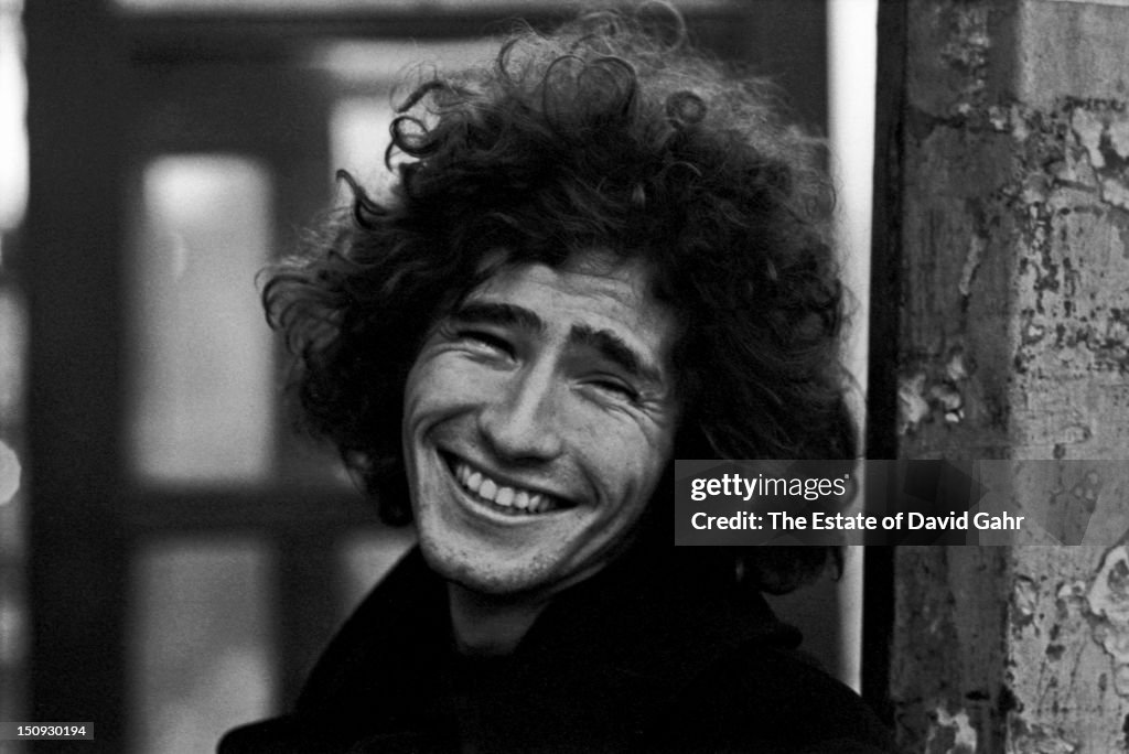 Tim Beckly Singer songwriter Tim Buckley poses for a portrait in March, 1969 in ...