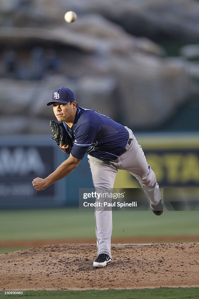 Tampa Bay Rays v Los Angeles Angels of Anaheim