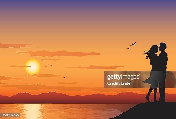 143点のカップル 夕日 シルエットイラスト素材 Getty Images 143点のカップル 夕日 シルエットイラスト素材 Getty Images