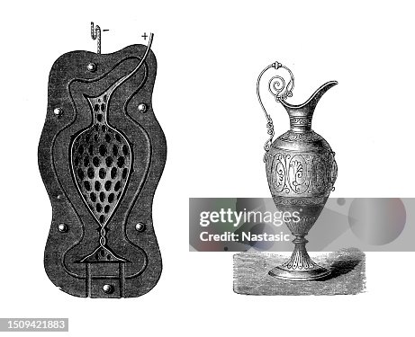 Mold Reproduction Process Mold For Electroforming Reproduction High-Res Vector Graphic - Getty Images