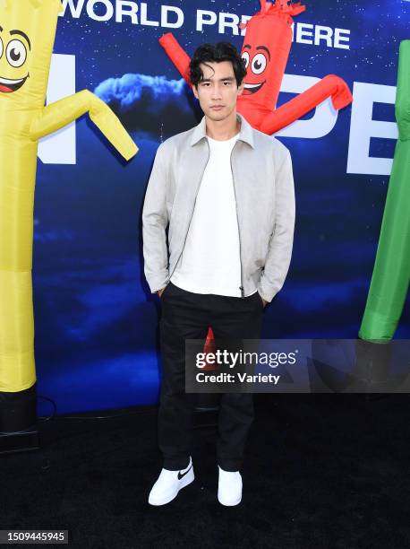 Alex Landi at 'Nope' world premiere held at TCL Chinese 6 Theatre on July 18, 2022 in Los Angeles, California.