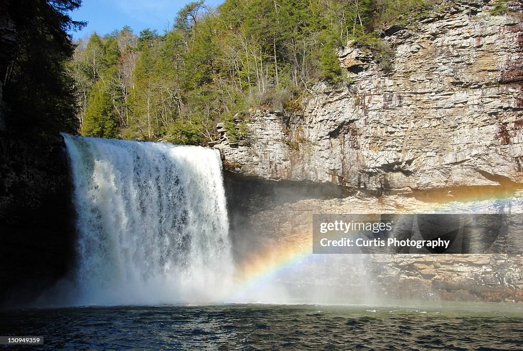 Cane Creek Falls Rainbow