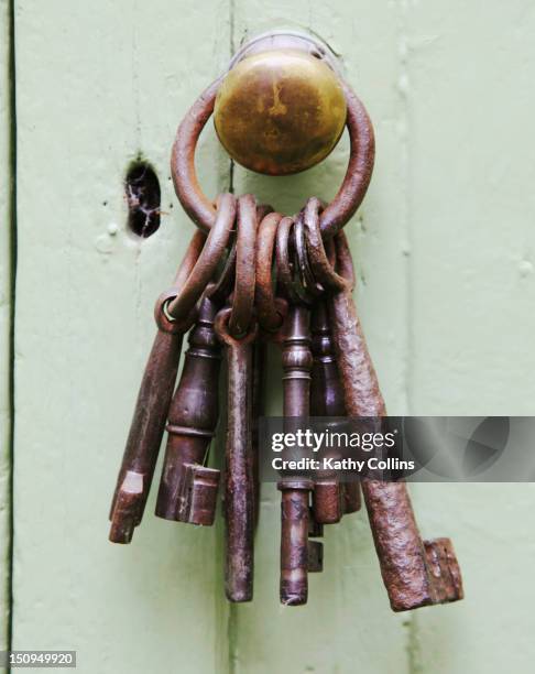 Old Key Rings Types 104 Old Key Ring Stock Photos, High-Res Pictures, and Images - Getty Images