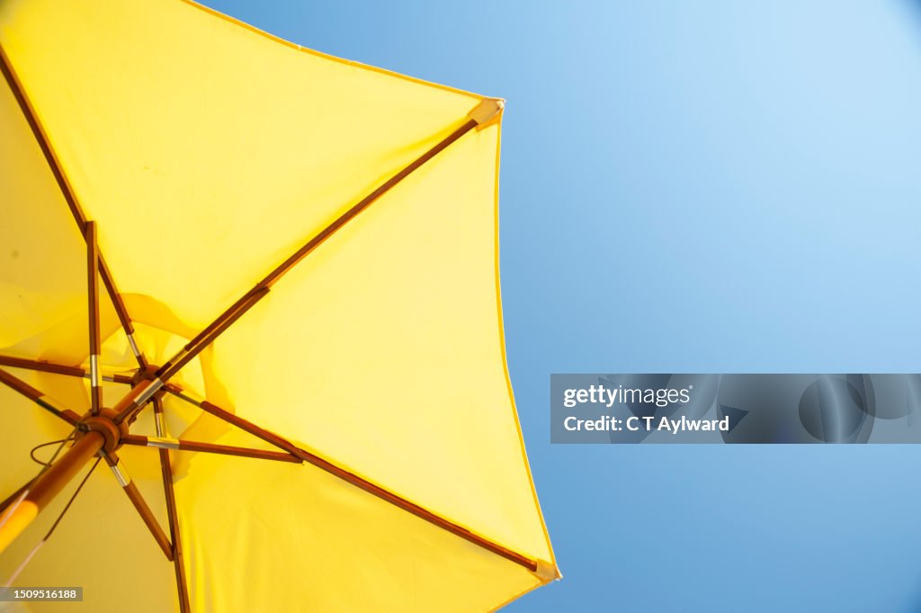 Summer sun beach pool umbrella