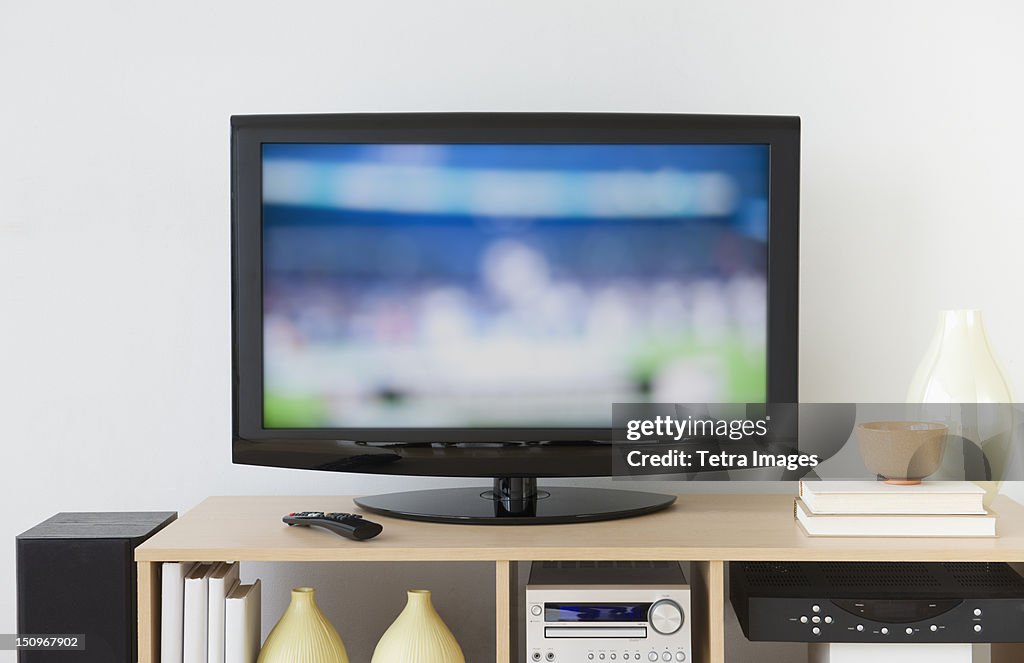 USA, New Jersey, Jersey City, Television set