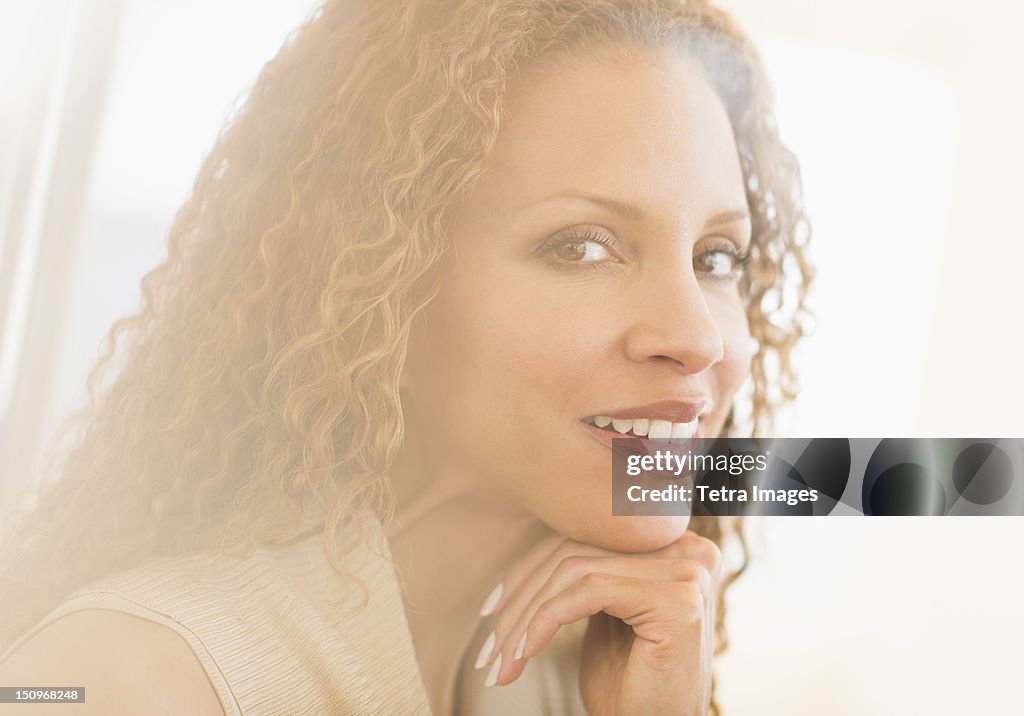 Portrait of mature woman