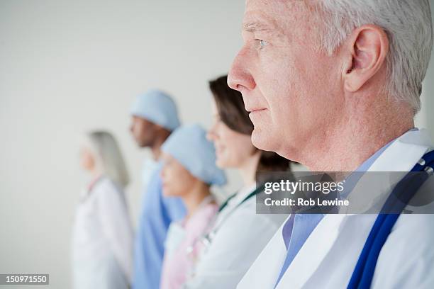 usa, california, los angeles, five doctors - doctor profile view stock pictures, royalty-free photos & images