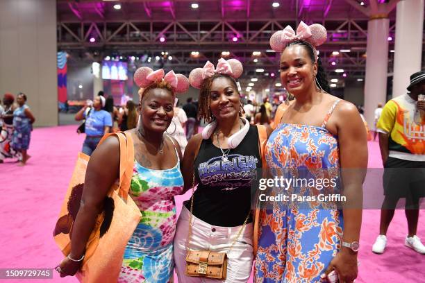 Guests attend the 2023 ESSENCE Festival Of Culture™ at Ernest N. Morial Convention Center on July 02, 2023 in New Orleans, Louisiana.
