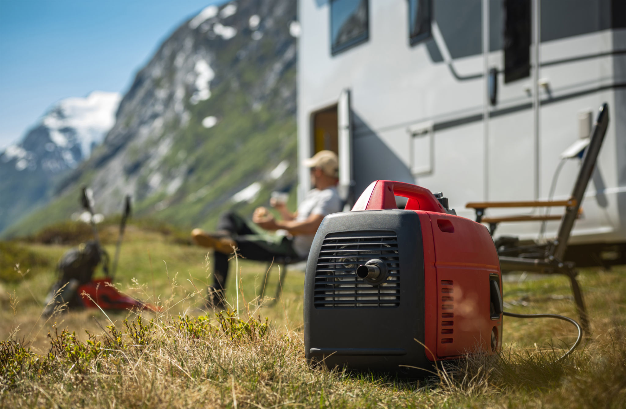 silent generator camping