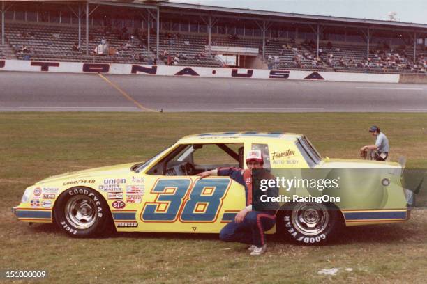 February 1984: Boscoe Lowe of Fairview, NC, drove this Buick to an 18th place finish in the ARCA 200 race at Daytona International Speedway.