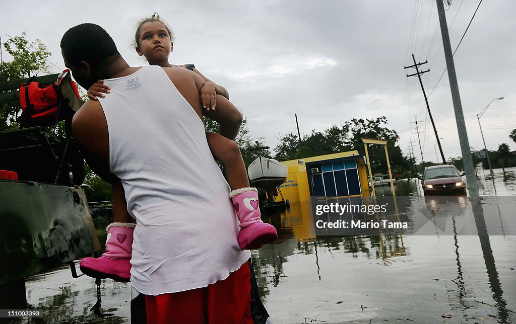 Hurricane Isaac Hits New Orleans, Gulf Coast