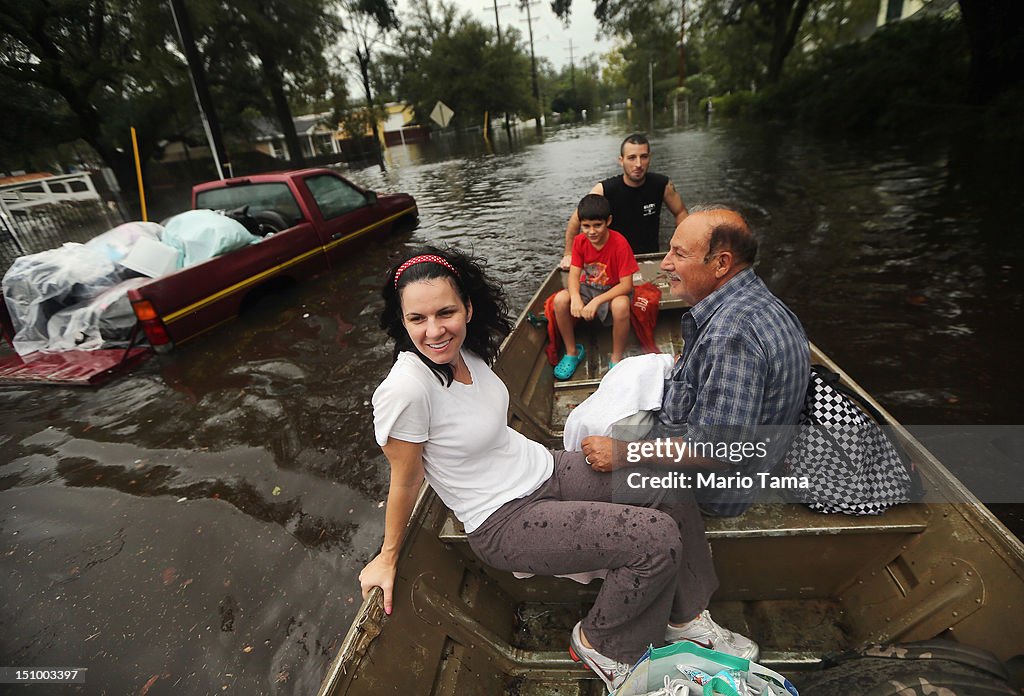 Hurricane Isaac Hits New Orleans, Gulf Coast