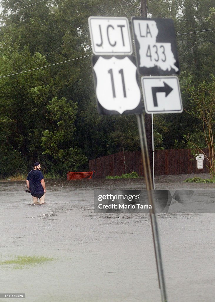 Hurricane Isaac Hits New Orleans, Gulf Coast