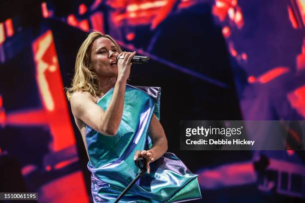 Roisin Murphy performs at Trinity College on July 02, 2023 in Dublin, Ireland.