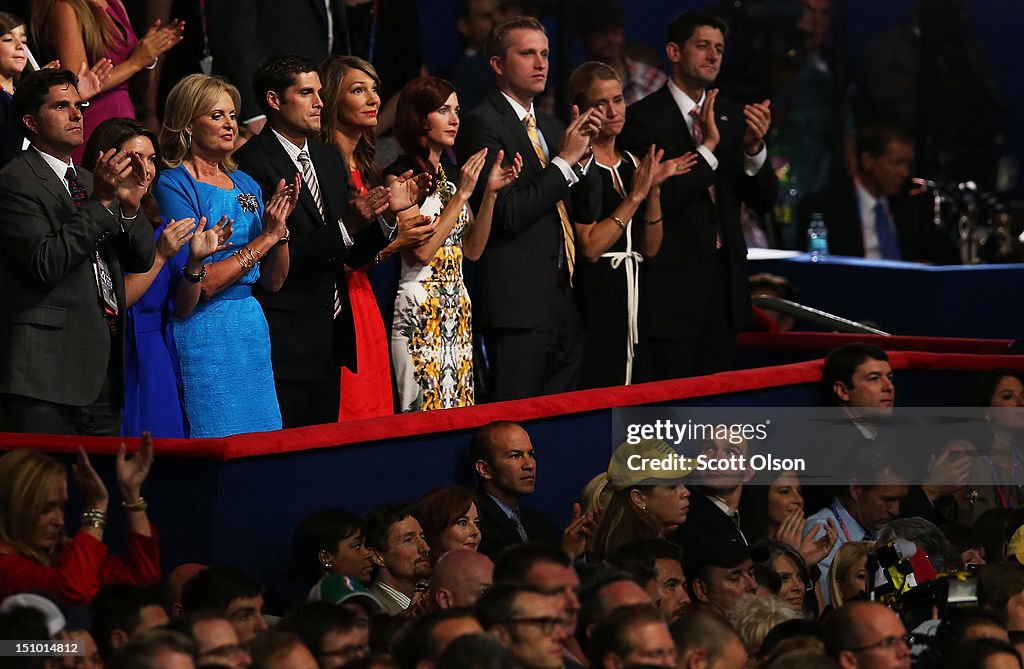 Romney Accepts Party Nomination At The Republican National Convention