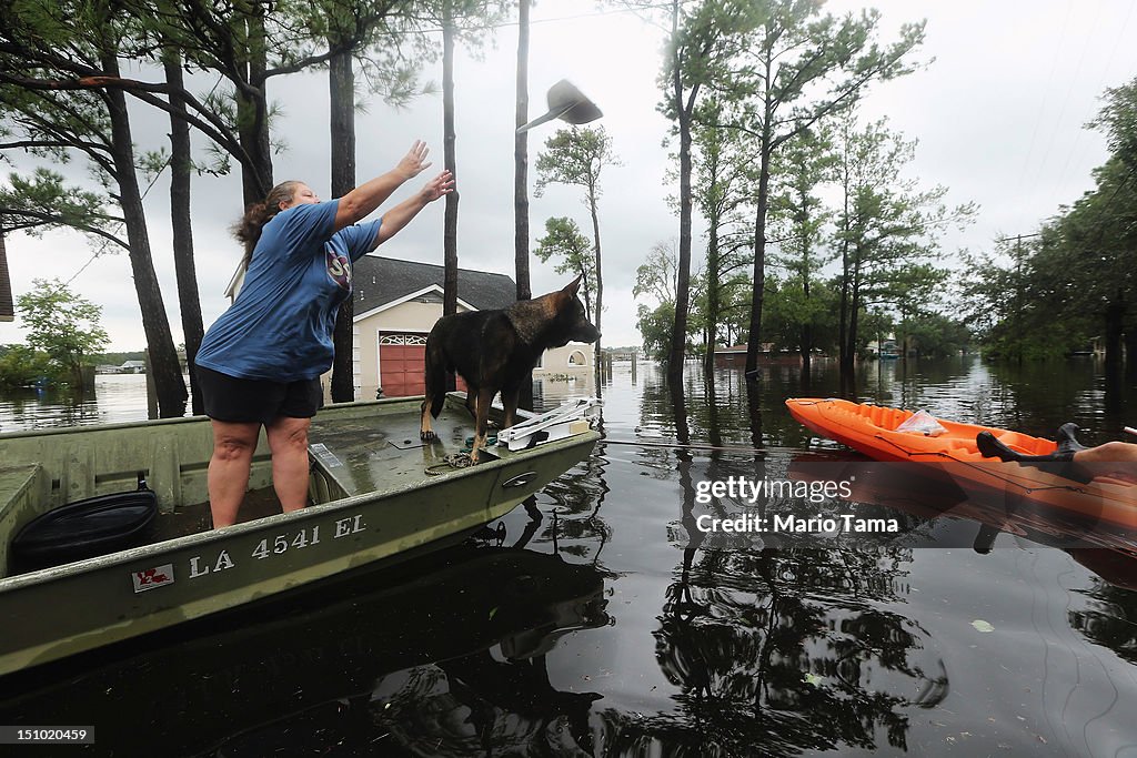 Hurricane Isaac Hits New Orleans, Gulf Coast