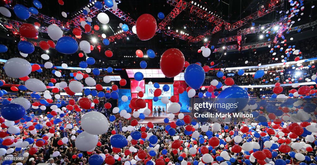 Romney Accepts Party Nomination At The Republican National Convention