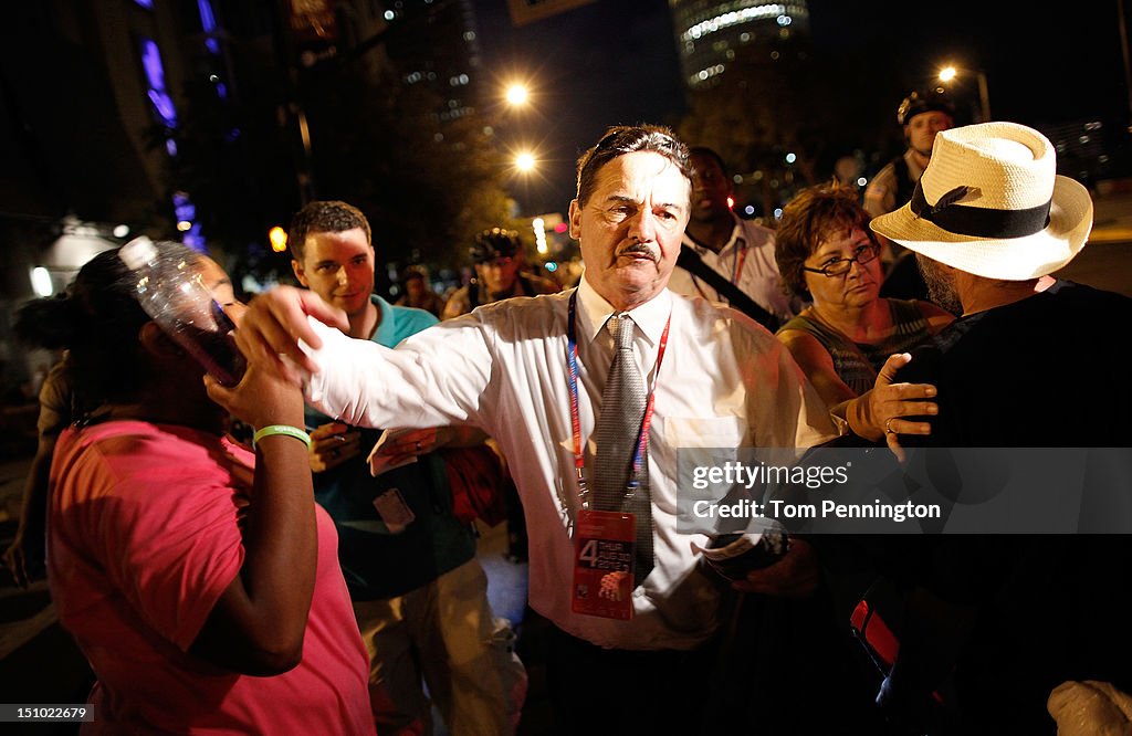 Protesters Demonstrate During The Republican National Convention