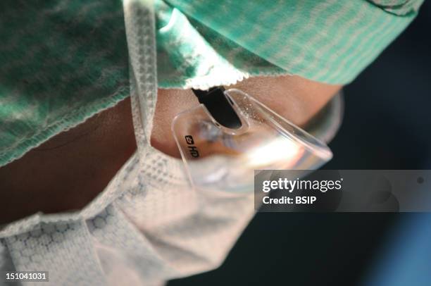 Photo Essay At Lyon Hospital, France. Department Of Urology. Vaginoplasty, Operation Of Plastic Surgery To Create A Vagina, Required To Complete A...